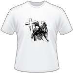 Angel and Cross T-Shirt 4109