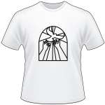 Stain Glass Dove T-Shirt 1075