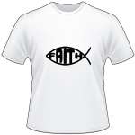 Faith Fish T-Shirt 2139