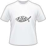 Faith Fish T-Shirt 2142