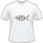 Jesus Fish T-Shirt 2143