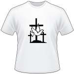 Dove and Cross T-Shirt 2237