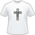 Wooden Cross T-Shirt 3013
