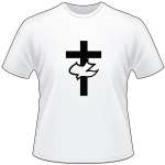Dove and Cross T-Shirt 3158