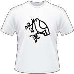 Dove and Olive Branch T-Shirt 3170