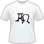 Greek letter T-Shirt 3023