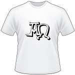 Greek letter T-Shirt 3036