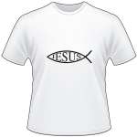 Jesus Fish T-Shirt 3091