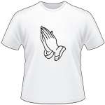 Prayer Hands T-Shirt 4238