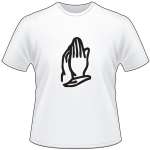 Prayer Hands T-Shirt 4257