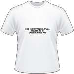 God T-Shirt 4085