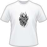 Flaming Skull T-Shirt 2