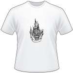 Flaming Skull T-Shirt 31