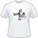 Extreme Bow Skier T-Shirt