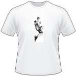 Extreme Basketball Player T-Shirt 2056