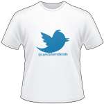 Twitter Username T-Shirt 3