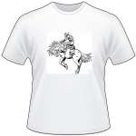 Bronco Riding 7 T-Shirt