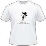 Cowgril Pee On House Work Going Barrel Racing T-Shirt