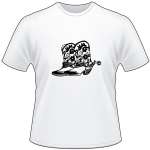 Womens Cowgirl Boots T-Shirt