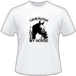 Like Boyfriend Love Horse T-Shirt