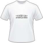 Country Girls Will Rock Your World T-Shirt