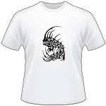 Tribal Water  Monster  T-Shirt 38