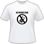 No Phone Zone 5 T-Shirt