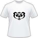 Panda Bear Head T-Shirt