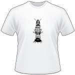 Native American Totem Pole T-Shirt 2