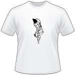 Native American Tribal Feather T-Shirt 5