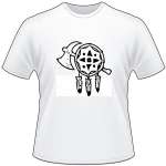 Native American Tomahawk T-Shirt 8