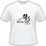 Dog Pee on Peta T-Shirt