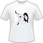 Pinup Girl T-Shirt 393