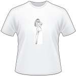 Pinup Girl T-Shirt 422