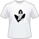 Pinup Girl T-Shirt 456