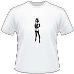 Pinup Girl T-Shirt 682