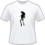 Pinup Girl T-Shirt 696