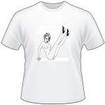 Pinup Girl T-Shirt 697