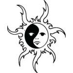 Sun Sticker 343