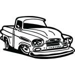 Classic Truck Sticker 53