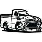 Classic Truck Sticker