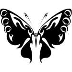 Butterfly 25 Sticker