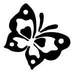 Butterfly 4 Sticker
