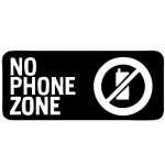 No Phone Zone 2 Sticker