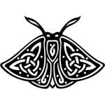 Tribal Butterfly Sticker 22