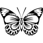 Tribal Butterfly Sticker 27