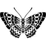 Tribal Butterfly Sticker 48