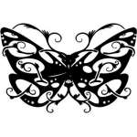 Tribal Butterfly Sticker 158