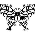 Tribal Butterfly Sticker 162