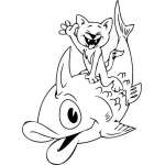 Cartoon Cat Sticker 34